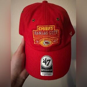 Stoney Clover Lane Red Kansas City Chiefs Hat